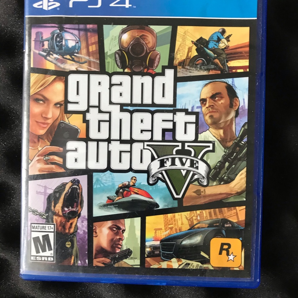 PS4 Game Grand Theft Auto Five